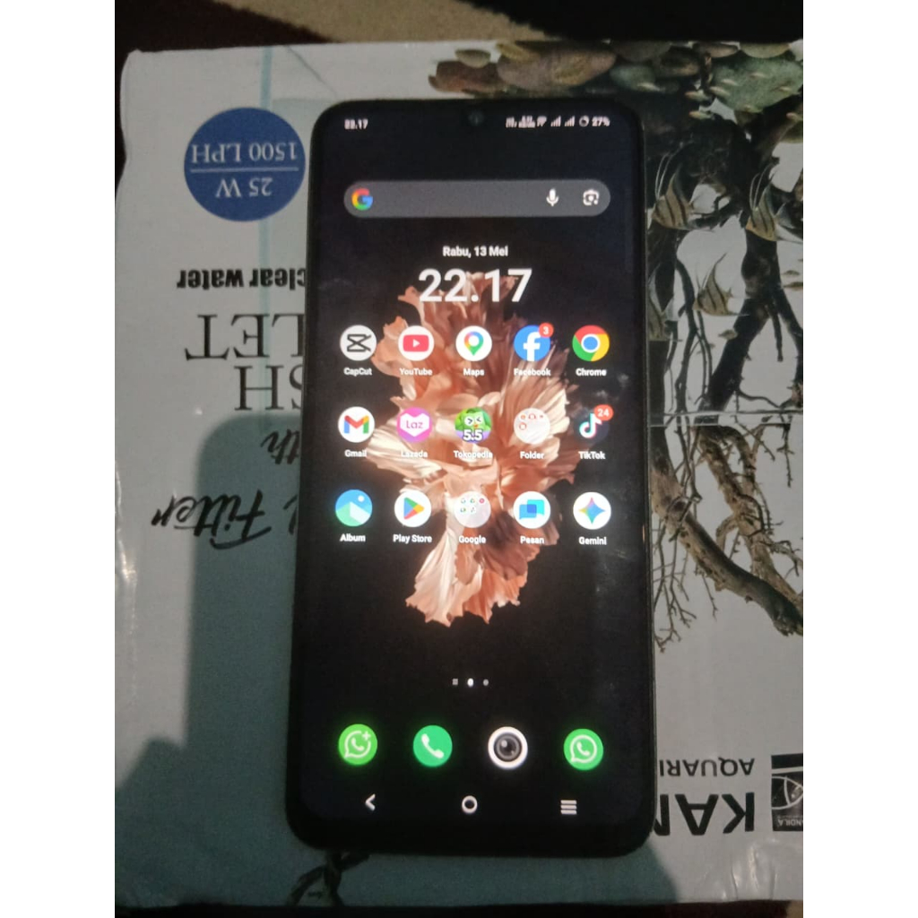 hp vivo v25e ram 12+8 rom 256 gb minus