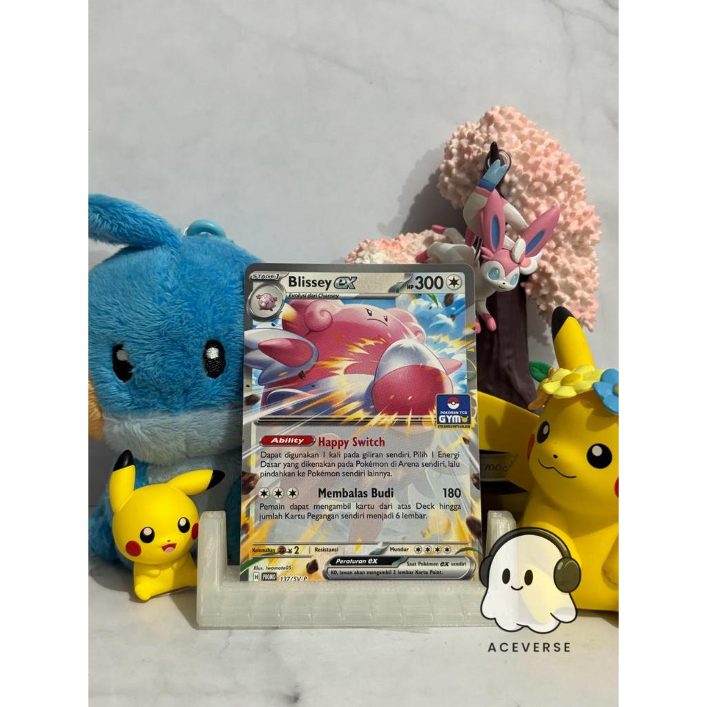 Blissey EX 137/SV-P - PROMO GYM Kartu Pokemon Indonesia