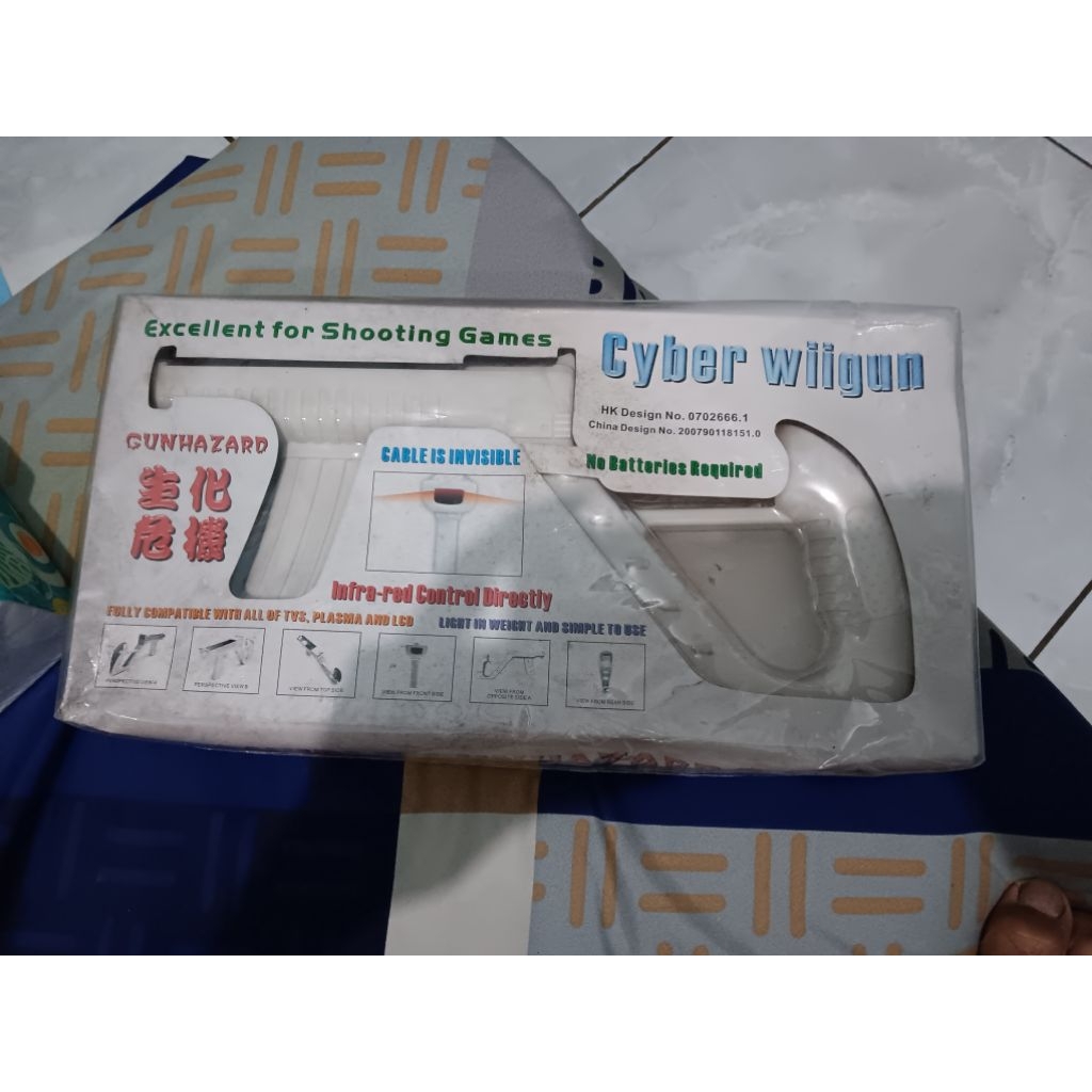aksesoris tembakan untuk nintendo wii
