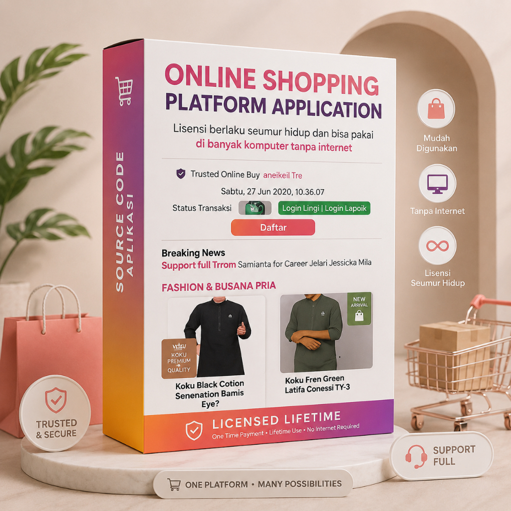 Aplikasi Marketplace Berbasis Web Codeigniter