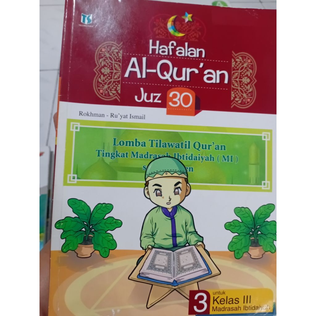 buku hafalan Alquran juz 30 kelas 3