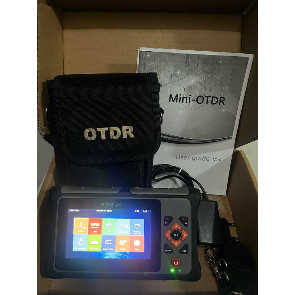 Skycom Mini OTDR TOT560-A24D Second Free MicroSD 8Gb