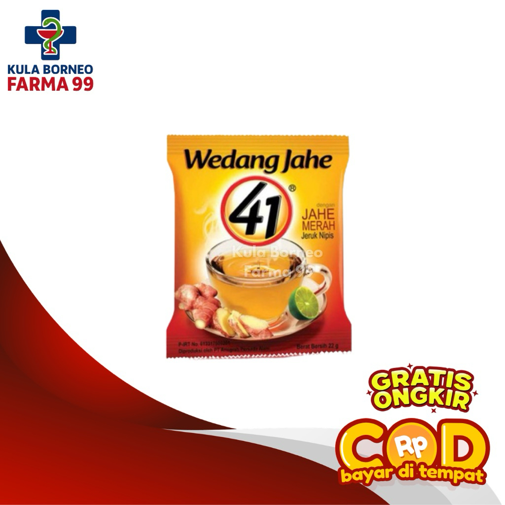 41 WEDANG JAHE MERAH SACHET