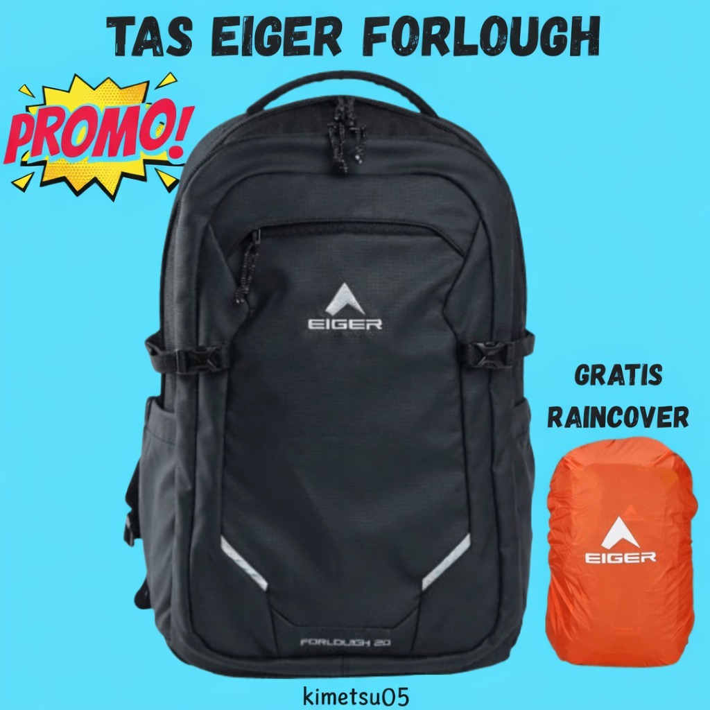 PROMO TAS RANSEL EGER FORLOUGH 20L BACKPACK KEKINIAN SIAP KIRIM