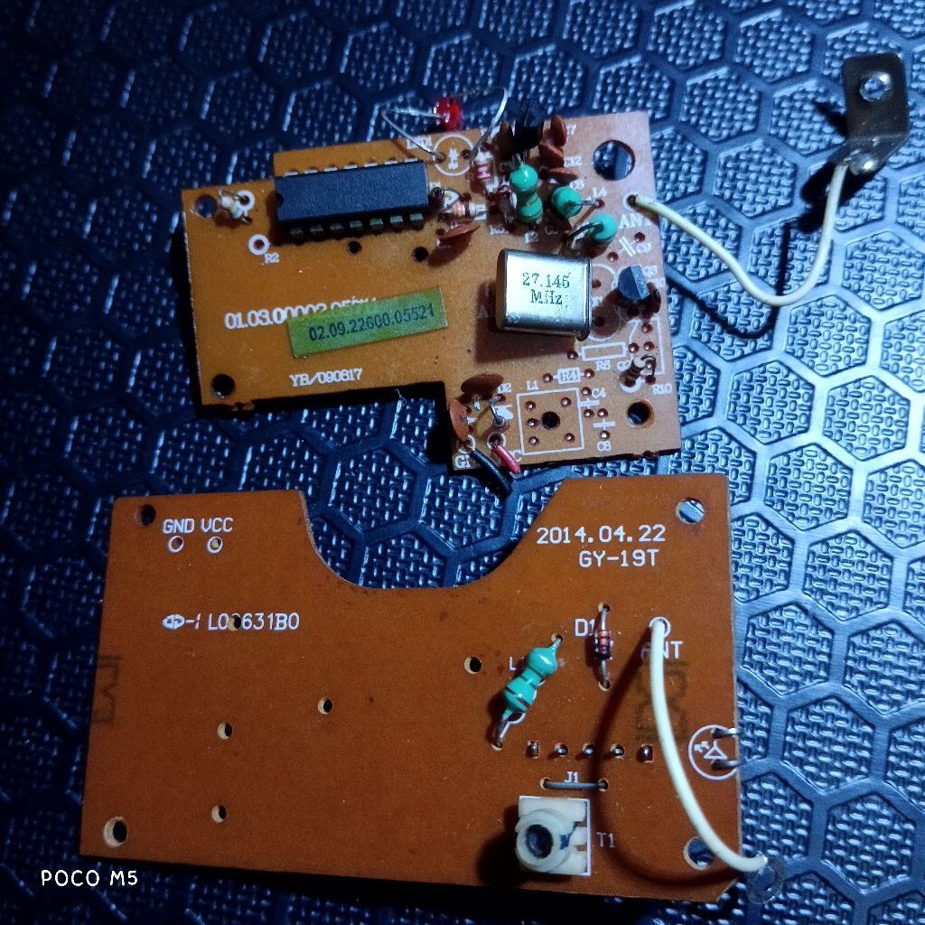 MODUL PCB REMOT RC QD 1:10 35Mhz, 27Mhz HANYA MODUL PCB SAJA TIDAK ADA CASINGNYA