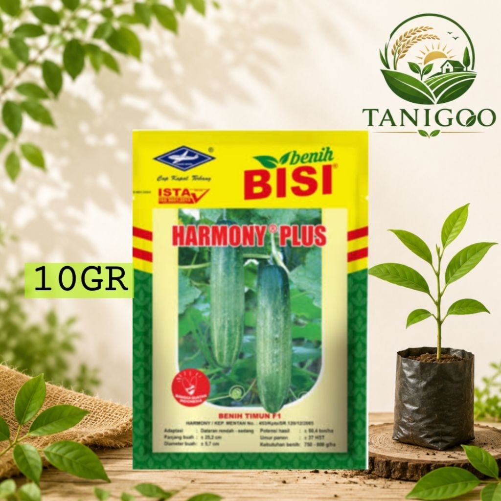 BIBIT TIMUN BISI HARMONY PLUS 10GRAM