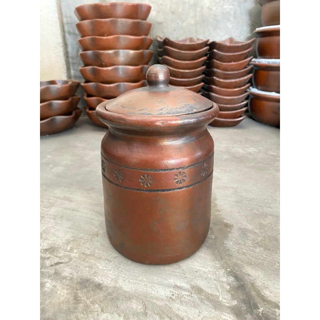 lodong toples gerabah tanah liat tradisional free packing