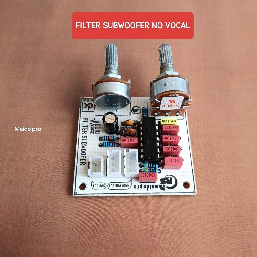 Filter subwoofer modul filter subwoofer