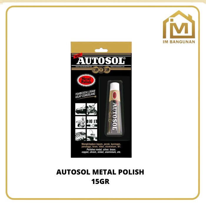 AUTOSOL METAL POLISH 15GR
