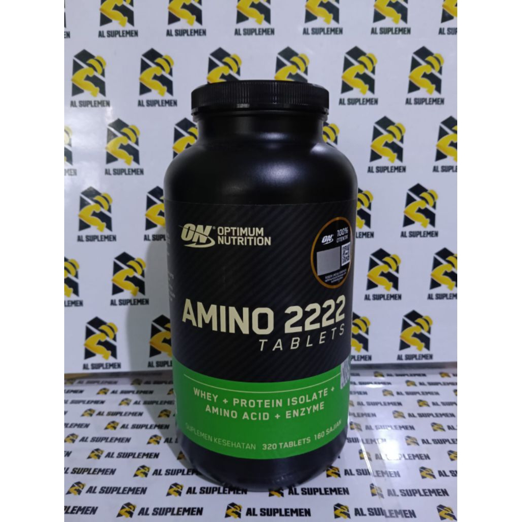 Optimum Nutrition Amino 2222 Bentuk Tablet Suplemen Asam Amino Esensial