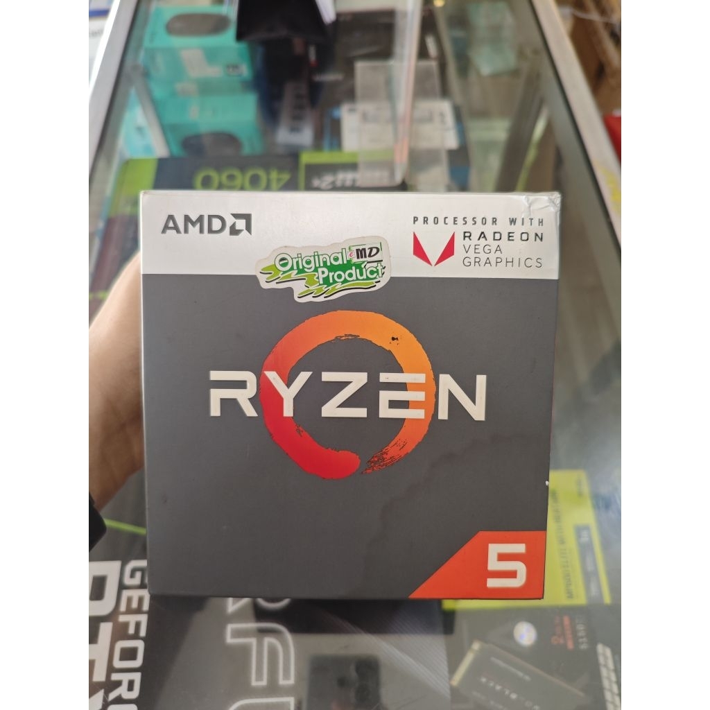 Processor Amd Ryzen 5 2400g Bekas Fullset