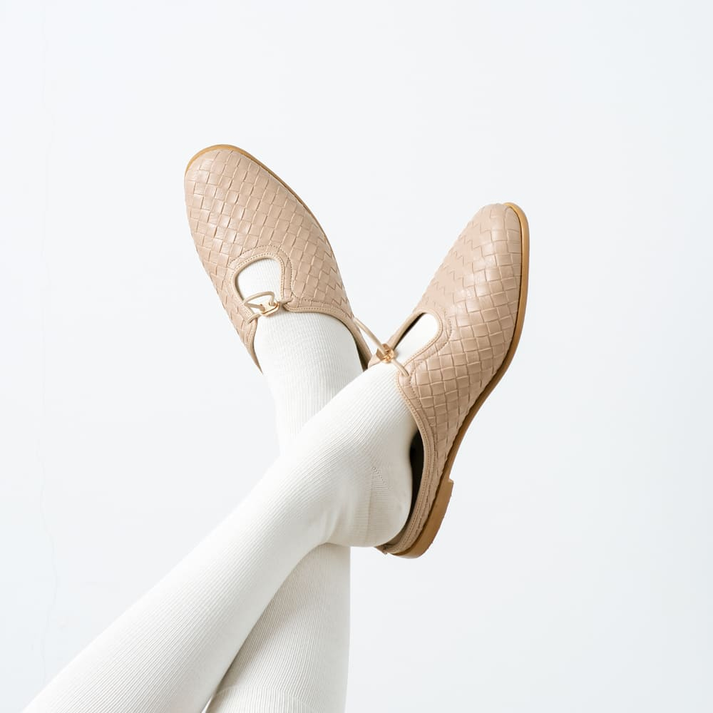 CEKHAS essential - Oleea Cream Mules Wanita