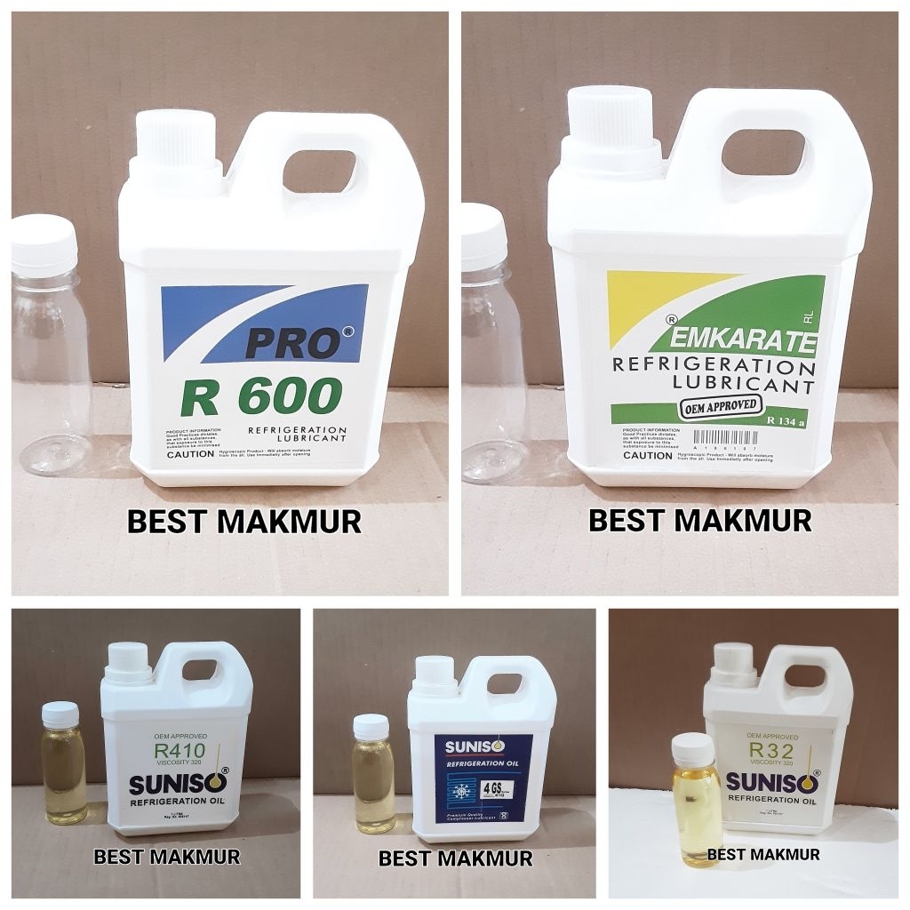 oli mesin kompresor ac kulkas per 100ml emkarate suniso