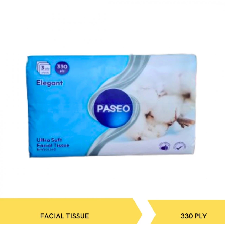 Tisu Paseo Elegant Ultra Soft 330ply / Tissue Paseo Elegant UltraSoft 330 ply