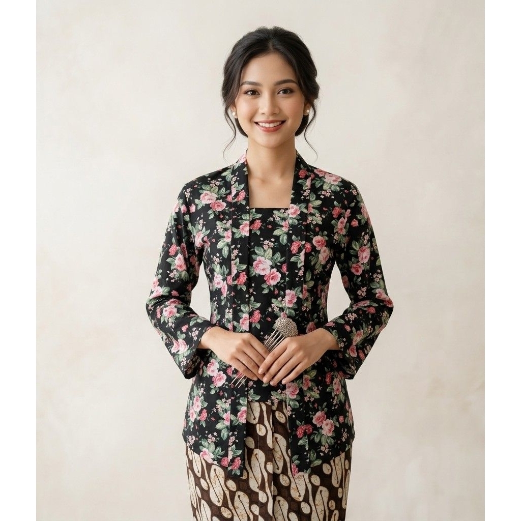 kebaya kutubaru katun jepang
