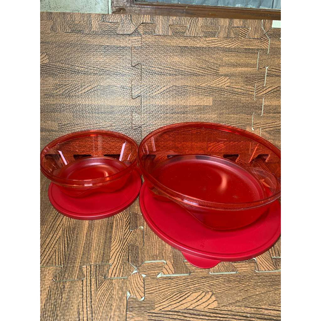 Tupperware 3S Bowl Merah