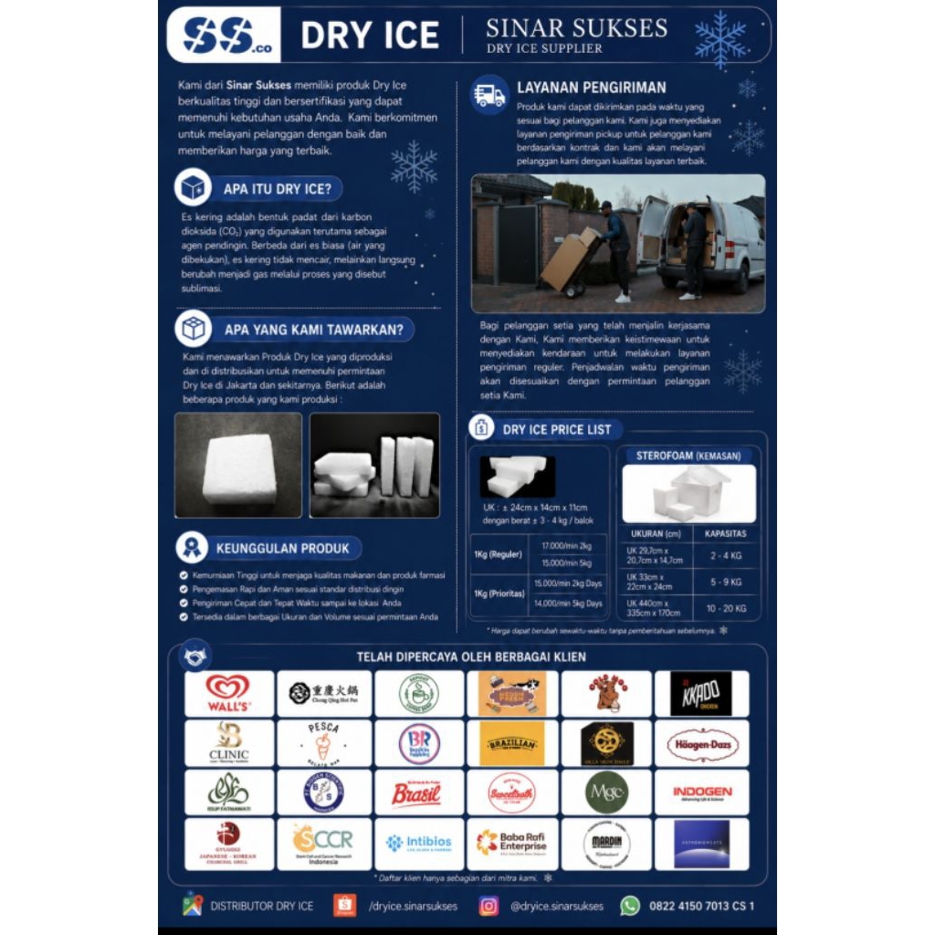 My_Genz Biang Ice / Dry Ice / Es Kering