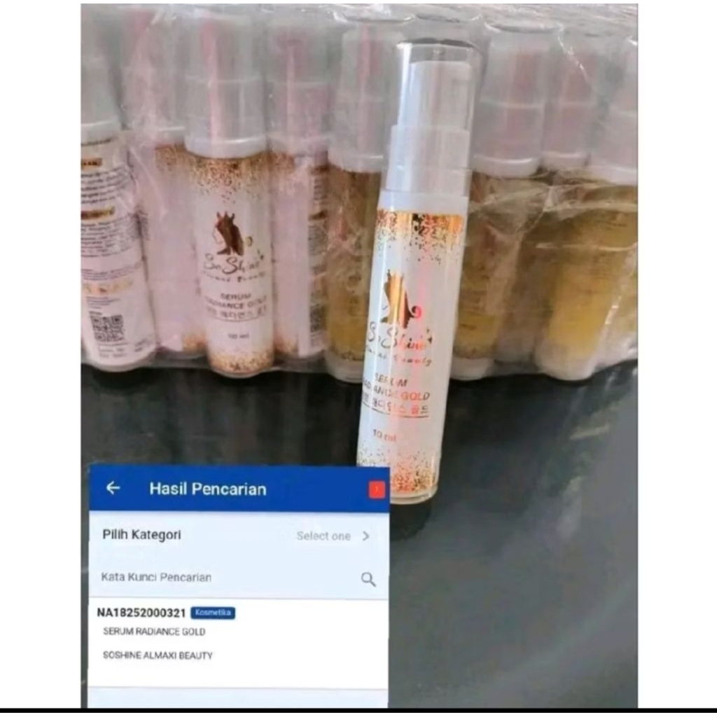 Serum Al Maxi glow Original  serum sultan Al Maxi glow serum gold Gliter  Glowing Gold Serum Premium