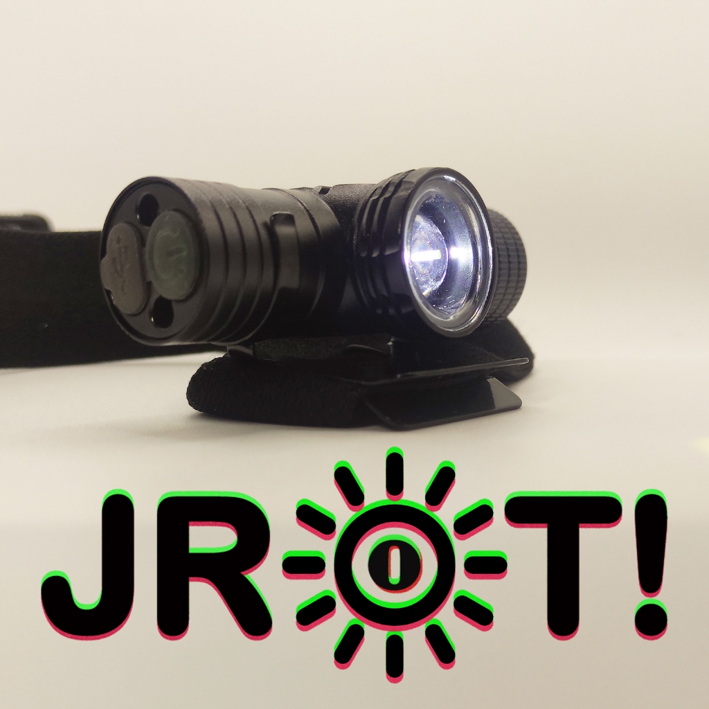 Senter Headlamp Zoom JROT T01B: W5050SQ3, 311 Lumens, Type-C, Sensor InfraRed