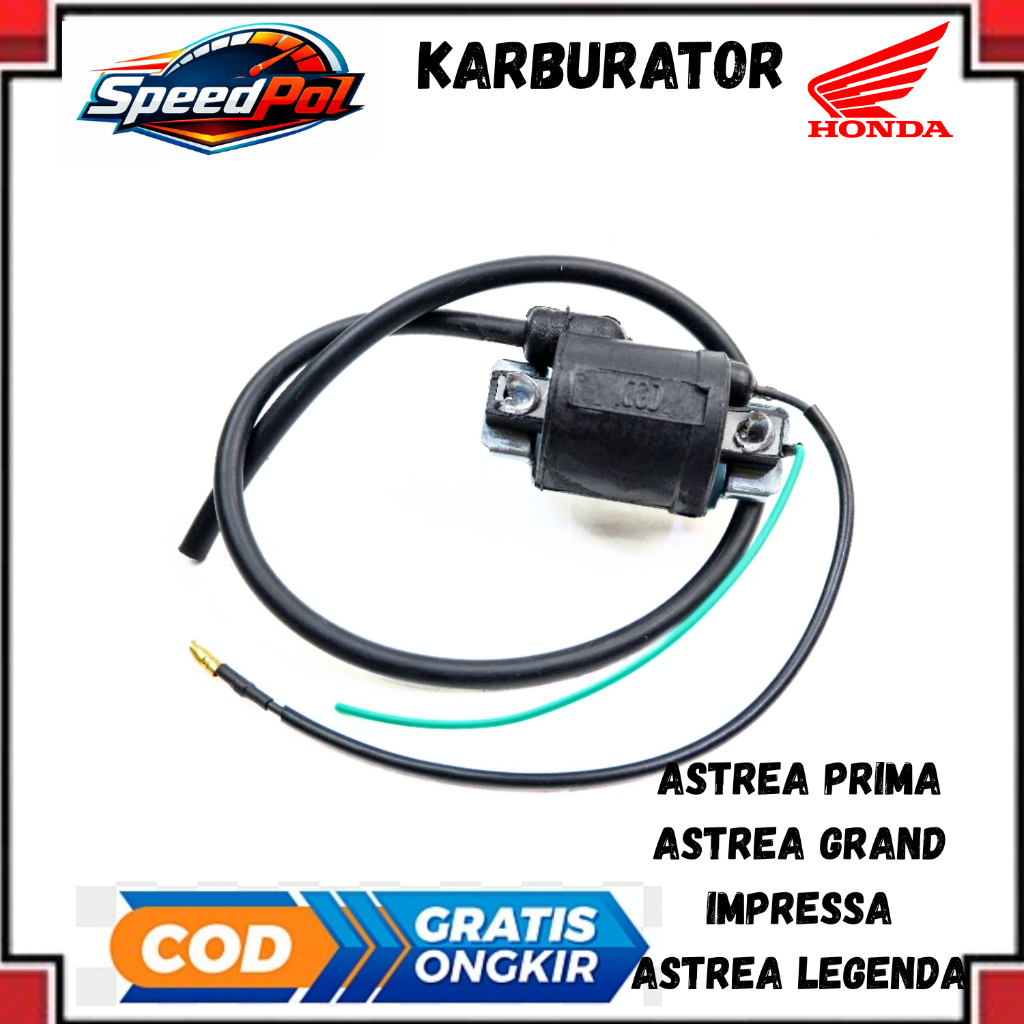 Ori Koil Supra Lama Astrea Grand Original OEM 30500-GN5-830 Coil Motor Honda