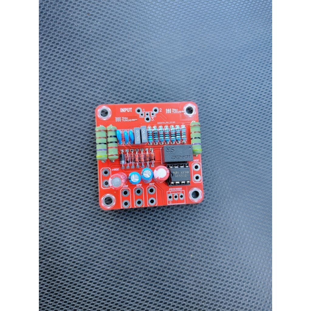 Kit Input balance ples limiter untuk driver power amplifier