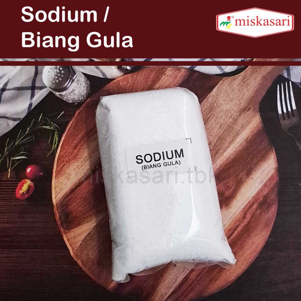 Sodium. Sari manis. Biang gula 250 gr