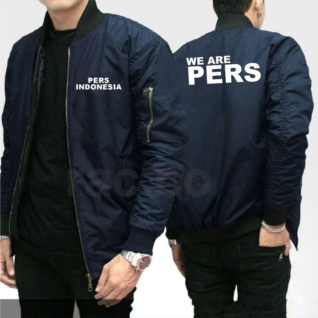 [COD] Jaket bomber PERS Indonesia - Seragam Wartawan Indonesia