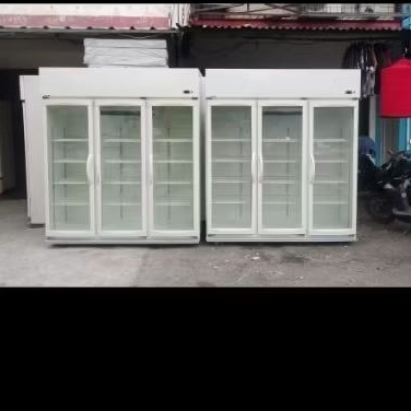 Showcase 3 pintu panasonic second