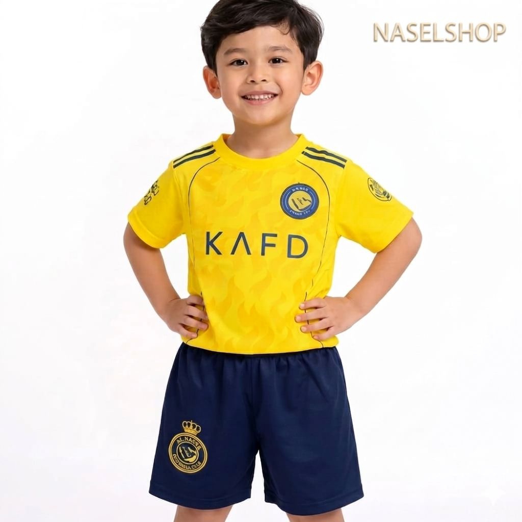 Setelan Jersey Bola Anak | Kostum Bola Anak Keren Nyaman