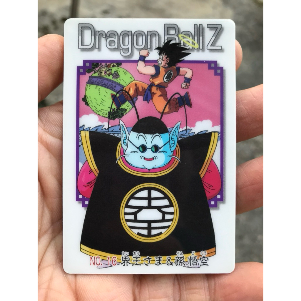 KARTU DRAGON BALL BANDAI 2003 SON GOKOU & KAIYO EMPERROR
