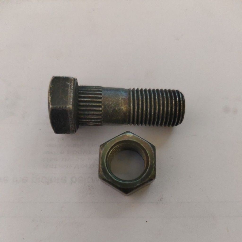 Baut Mur Kopel M12x33 Drat Halus