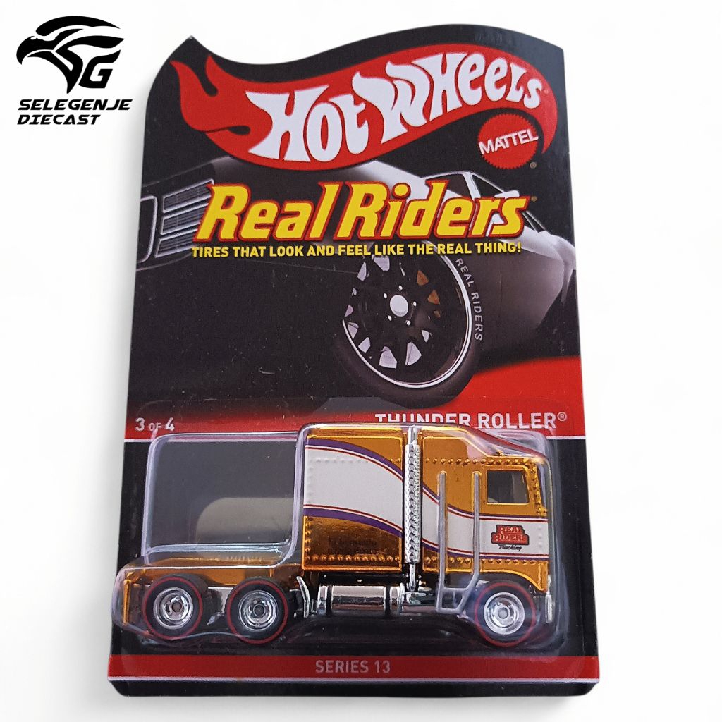 Hot Wheels Thunder Roller Real Riders 2014