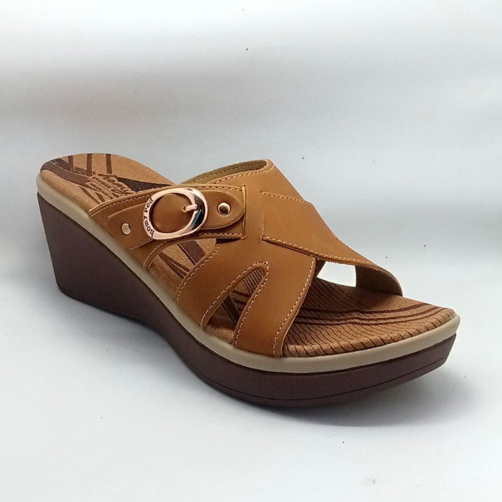 Homyped Carlise N71 Sandal Wanita Sandal Wedges Wanita Sandal Homyped Original