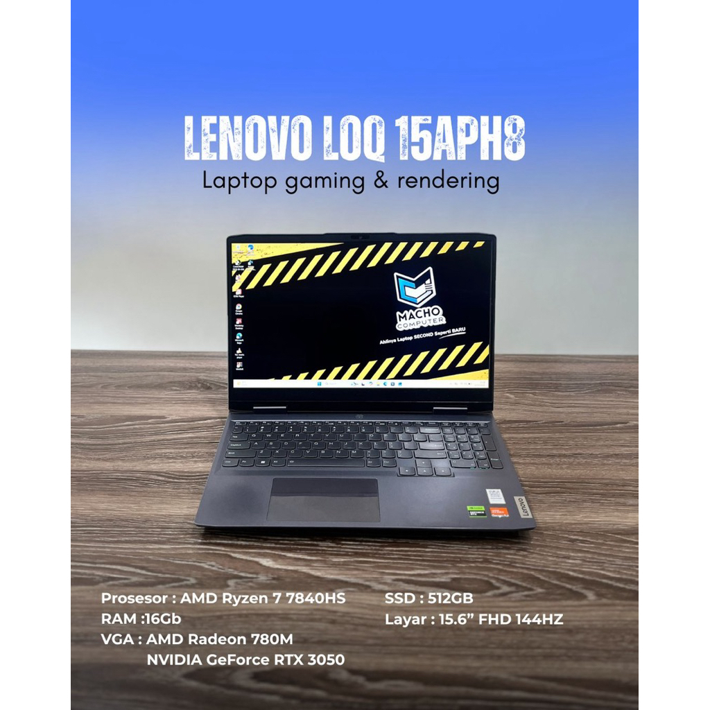 Lenovo LOQ 15APH8 Ryzen 7 7840HS