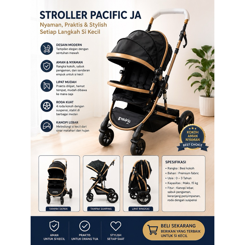stroller pacific jr