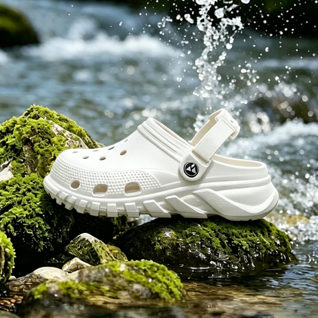 DertA Sandal Kodok Baim Pria Sendal Duet Max Clog EVA Ringan Waterproof Breathable Fashion Cowok siz