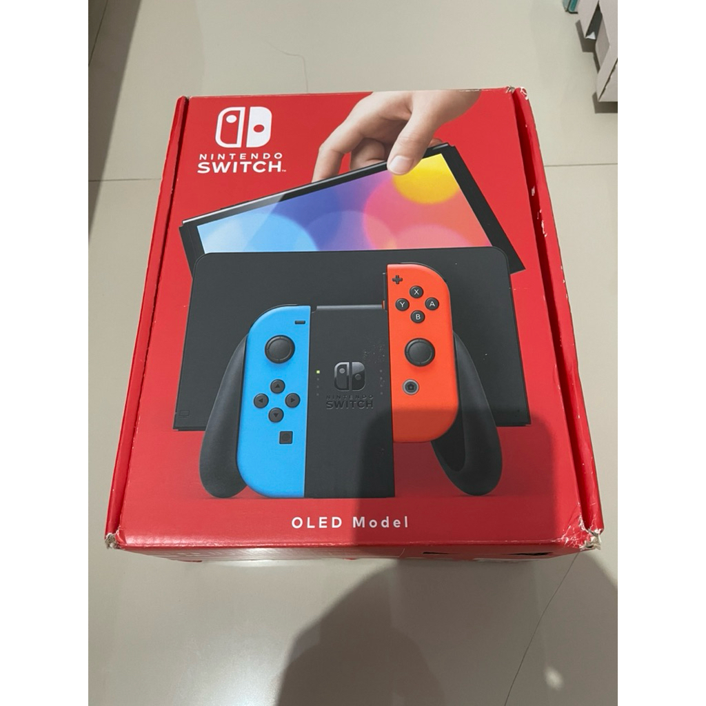 Nintendo Switch Oled OFW Full Set Preloved Second