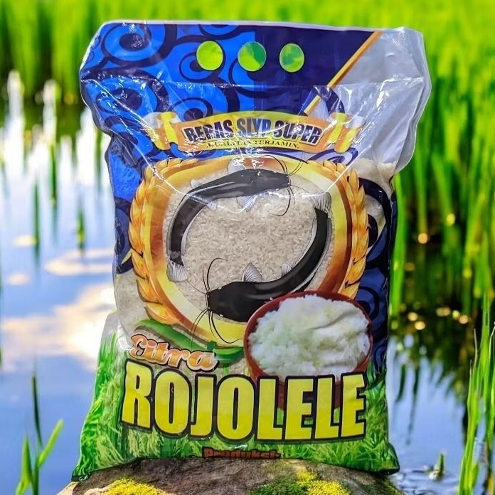 Beras premium citra rojolele wangi dan putih bersih