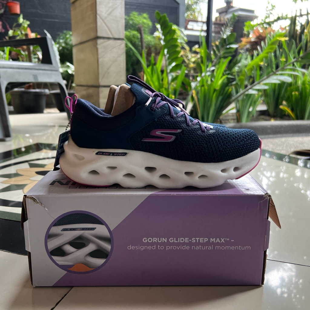 Skechers Go Run Glide Step Max Navy