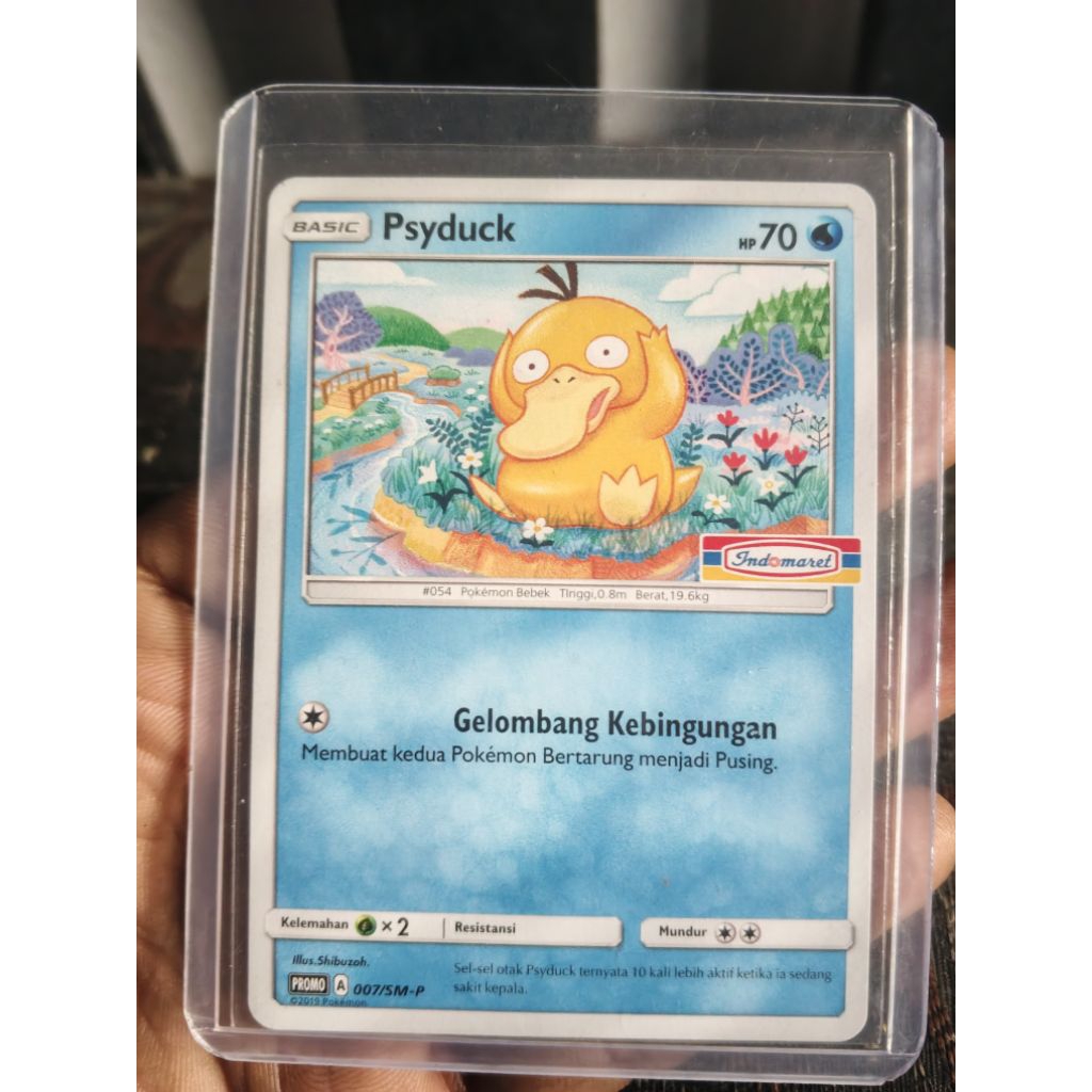 Psyduck 007/SM-P Indomaret promo (Original)