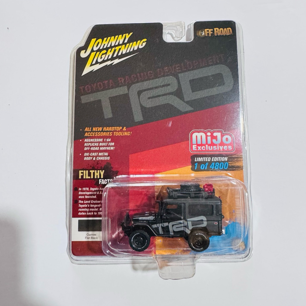 Johny Lightning Toyota Land Cruiser Hitam
