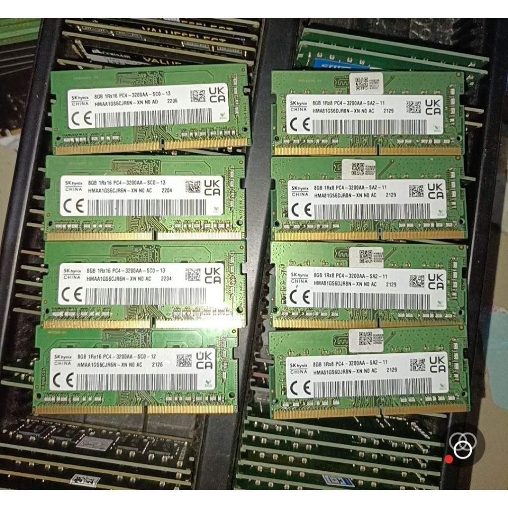 Ram laptop 8gb ddr4 3200aa 3200mhz Skhynix