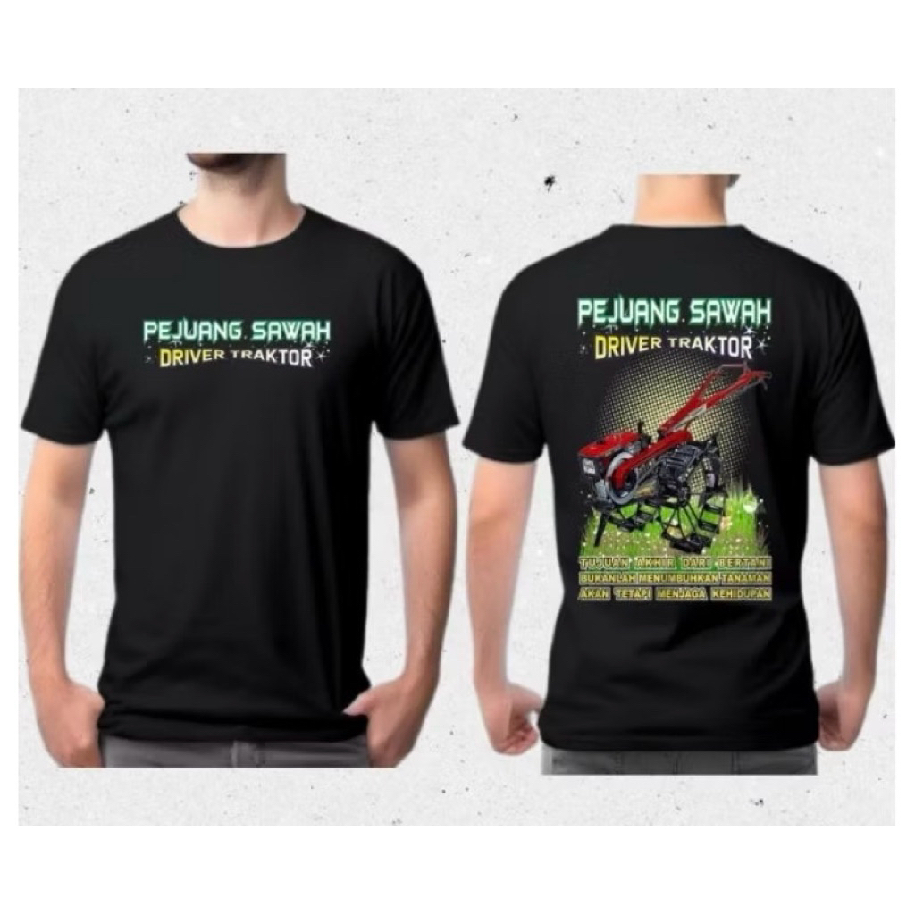 KAOS DISTRO PEJUANG SAWAH DRIVER TRAKTOR