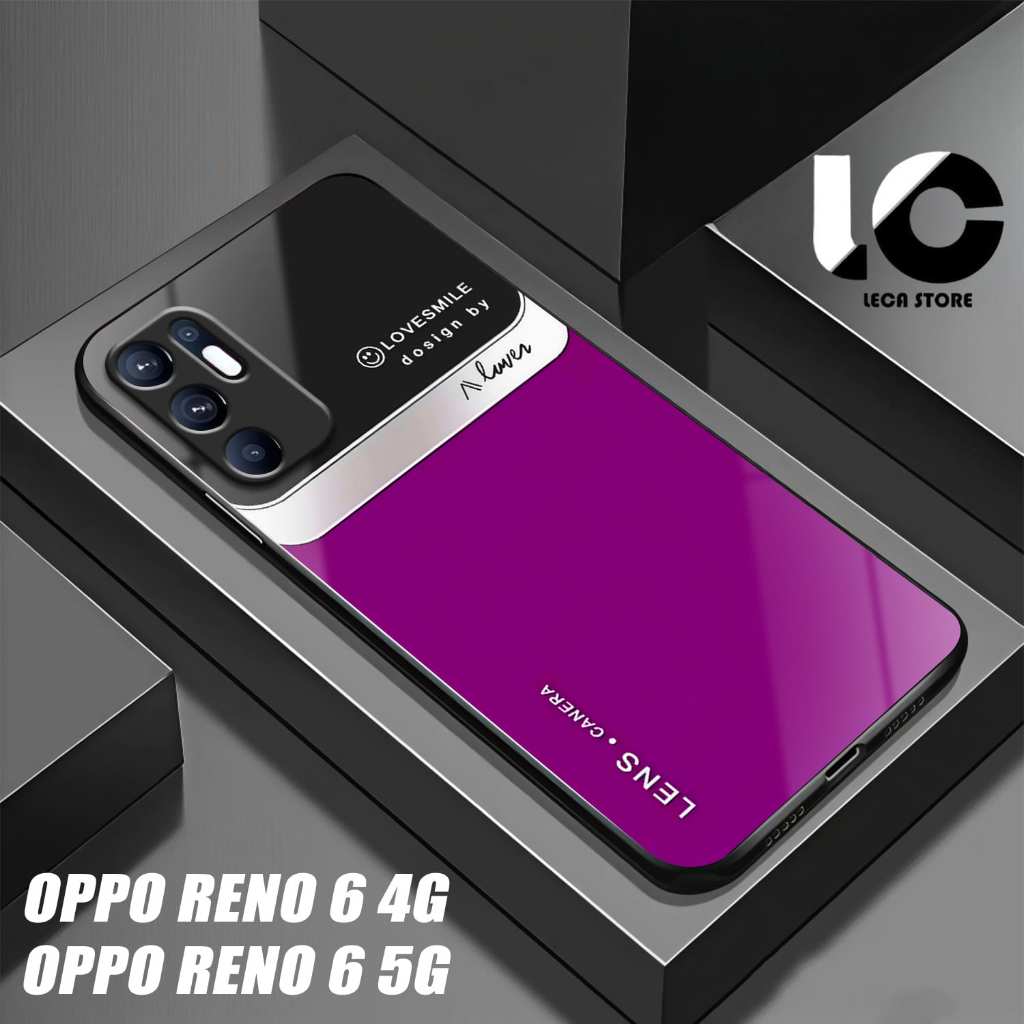 Softcase Hp OPPO RENO 6 4G Cassing Glossy OPPO RENO 6 5G Case Glossy Cessing Hp Pelindung Hp Aksesor