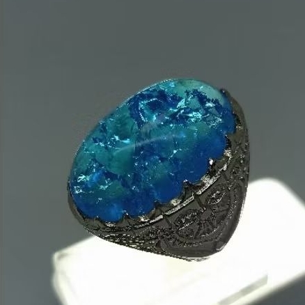 CINCIN BATU PECAH SERIBU BIRU