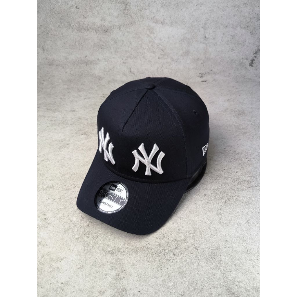 Topi Caps Snapback New Era 9Forty A - frame MLB x New York Yankees Double Logo