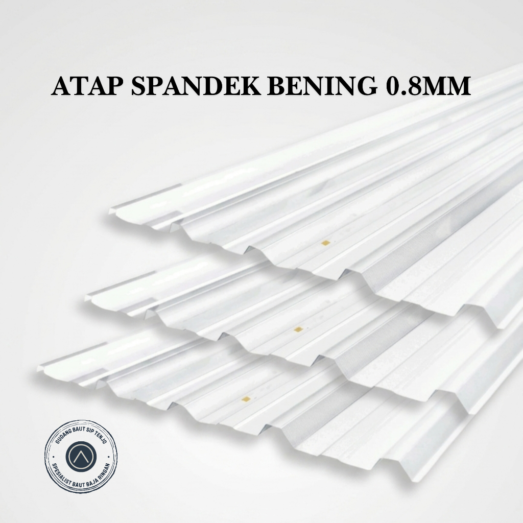 Lunalite Atap Bening Polycarbonate Spandek Clear Transparant