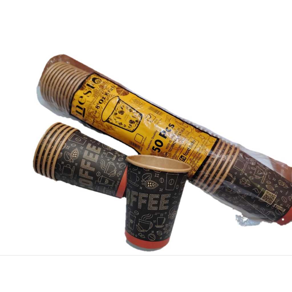 Cup Kertas Gelas  Cup Coffee 8oz