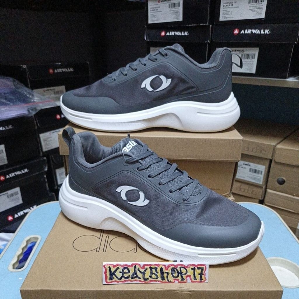 Sepatu Olahraga Astec Leroy dark grey original resmi sport station