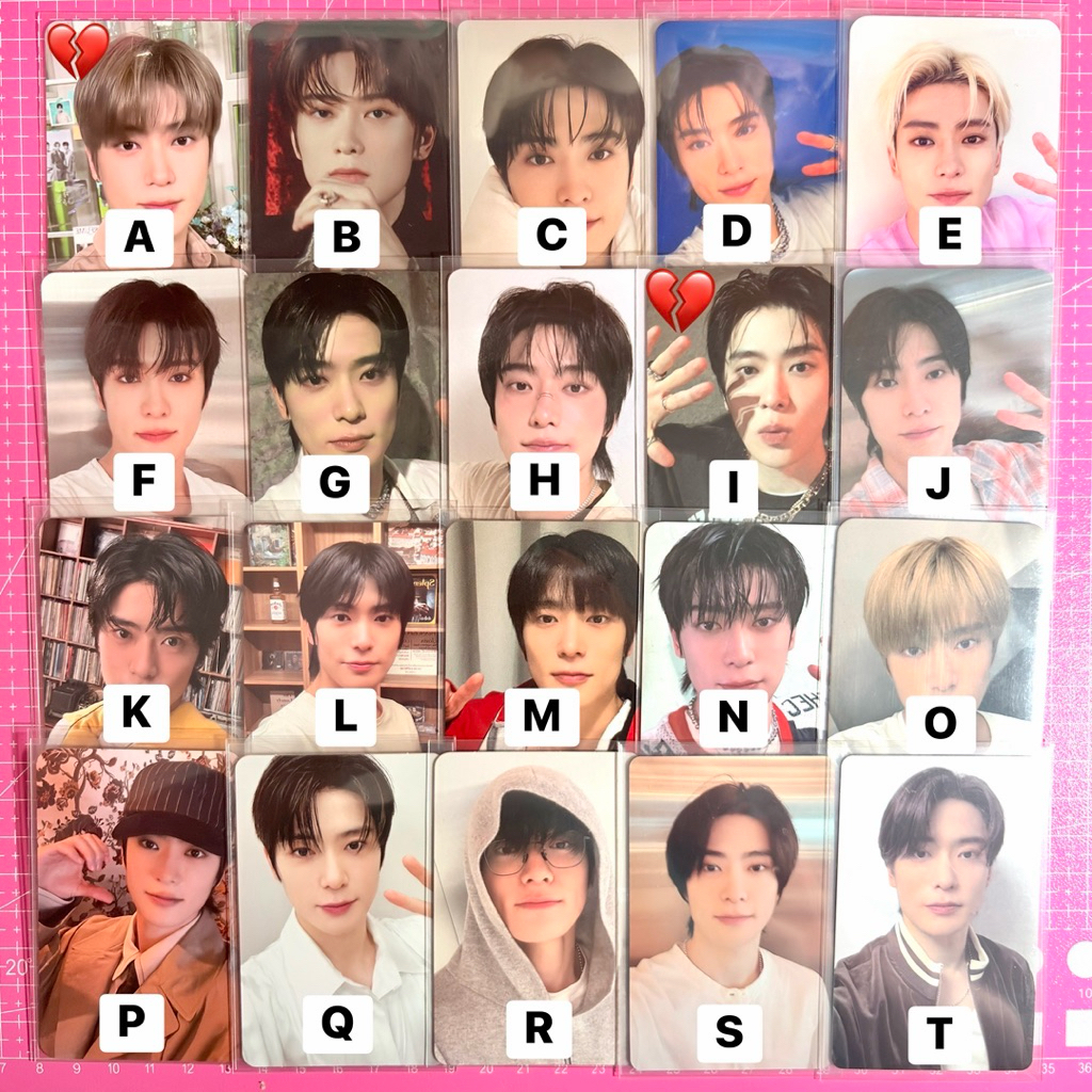 [BISA SPLITPAY] Photocard Official Jaehyun NCT Walk BTFM Solo Album J Interasia everline Trading Car